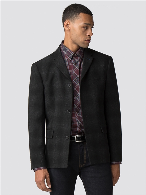 Shadow Check Blazer
