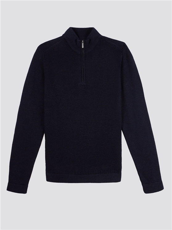 Quarter Zip Funnel Neck