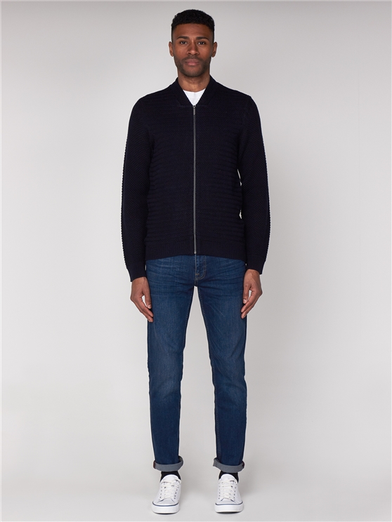 Knitted Bomber Jacket