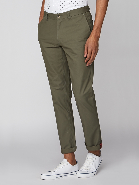 Ben Sherman Stone Signature Stretch Slim Fit Chinos - Matalan