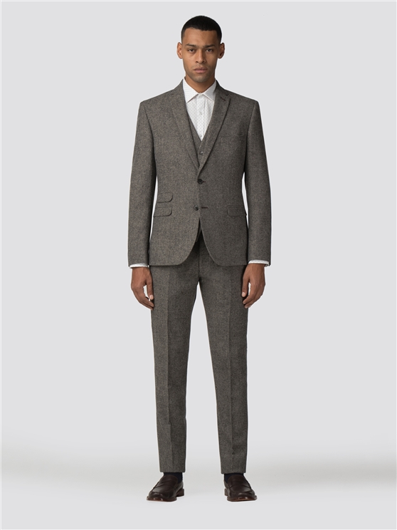 Oatmeal Tweed Donegal Camden Jacket