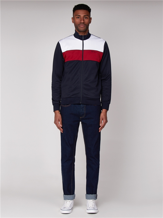 Tricot Chest Stripe Track Top