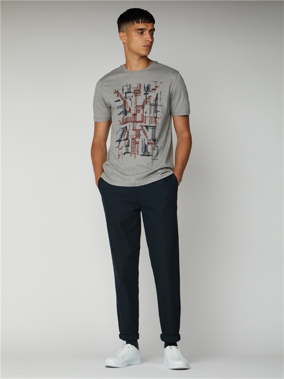 Union Jack Check T-Shirt