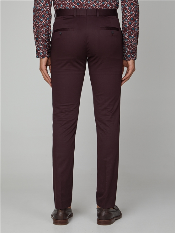 Burgundy Cotton Camden Jacket