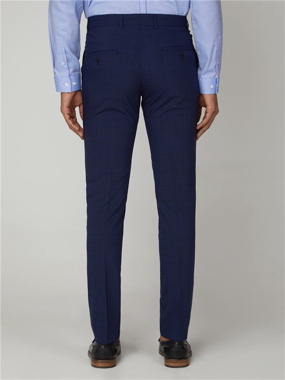 Sapphire Check Stretch Camden Jacket
