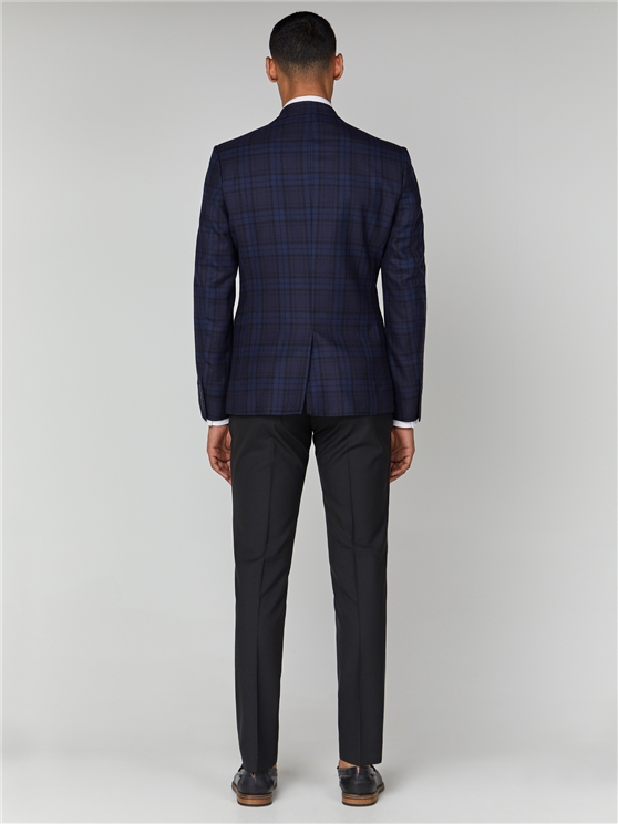 British Navy Tartan Camden Jacket