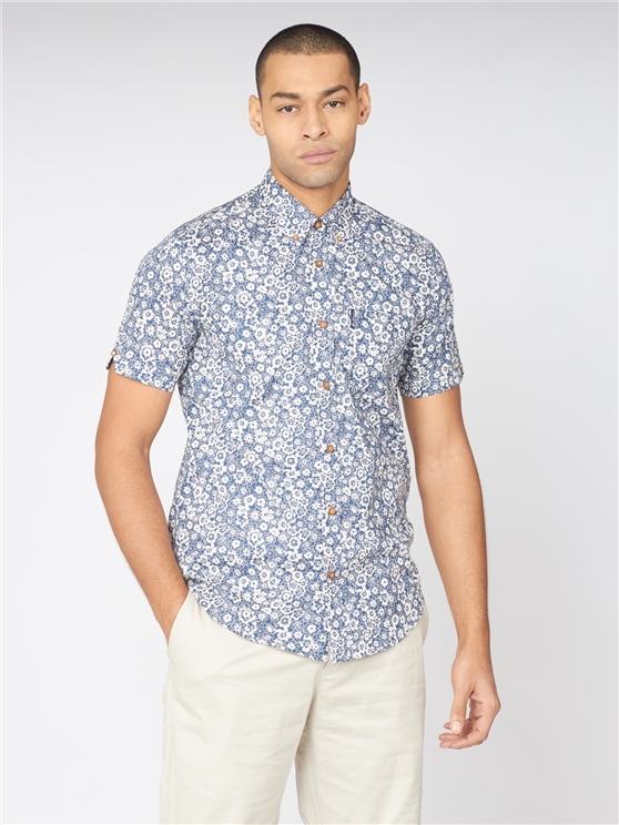 ben sherman mens short sleeve shirts