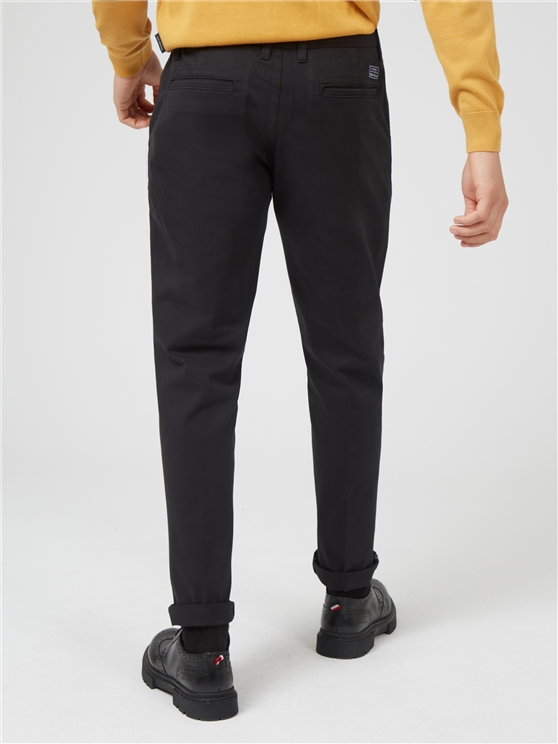 BENDORFF Bendorff CHINO SKINNY TOBILLERO SATEN LICRA - Pantalon Homme negro  - Private Sport Shop