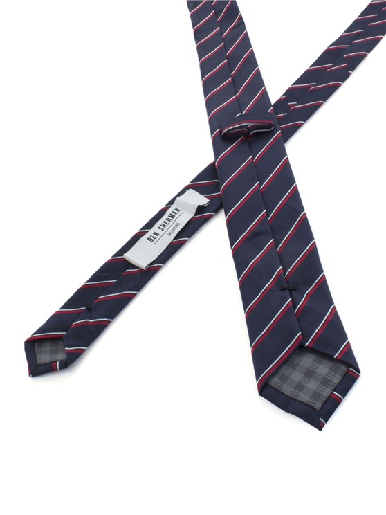 Mod Stripe Silk Tie | Ben Sherman